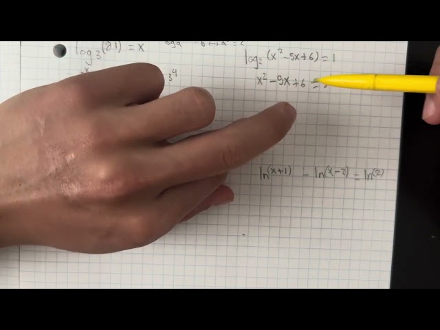 How to Solve Logarithmic Problems Pt. 1