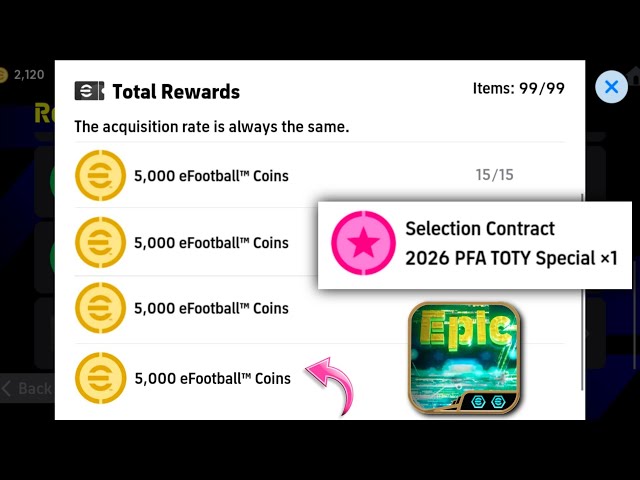 How To Get Free 6,000 Coins + Selection Contract! Today Campaign Explain! eFootball 2027™