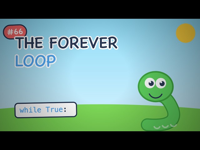 Python for Kids #066 — The Forever Loop | Control C stops a program