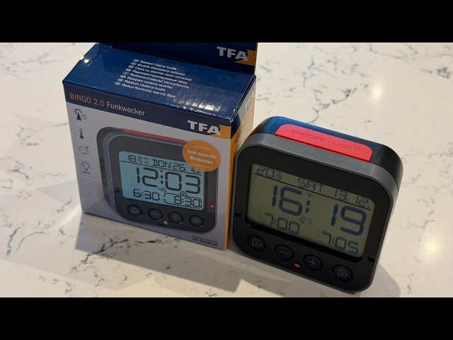 Despertador radiocontrolado TFA Dostmann Bingo 2.0 (Reseña)