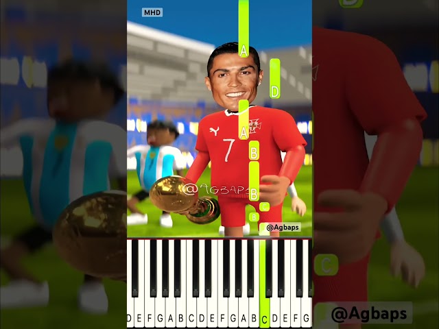 Du Bist Gut Genug Ronaldo - Piano Tutorial