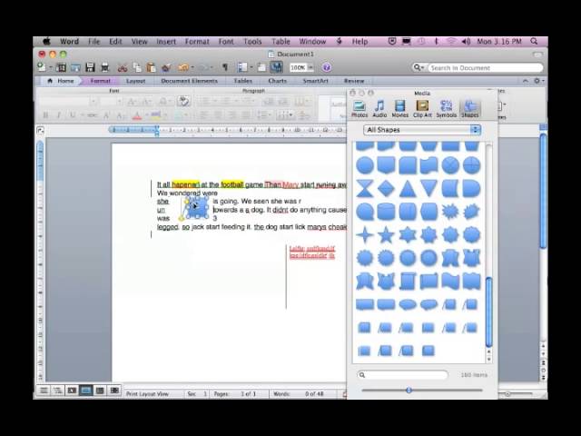 Advanced Word Processing