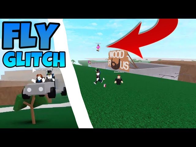NEW FLYING GLITCH! w/ bunny & brit Lumber Tycoon 2
