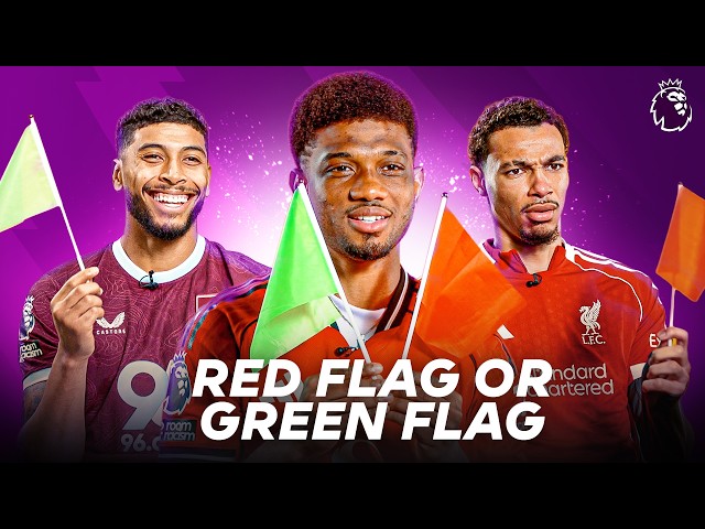 Ketchup On Pasta?! 😭 | Premier League Red Flag or Green Flag