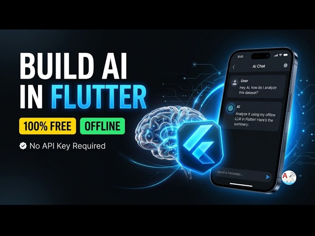 Build a 100% FREE AI Assistant in Flutter (No API Key) | amplifyabhi