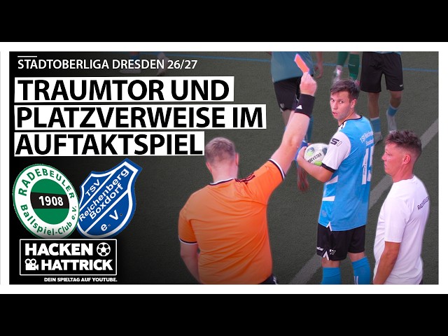 AUFTAKTWAHNSINN - TRAUMTOR UND DOPPELTER PLATZVERWEIß - RADEBEULER BC 2. VS TSV REICHENBERG BOXDORF
