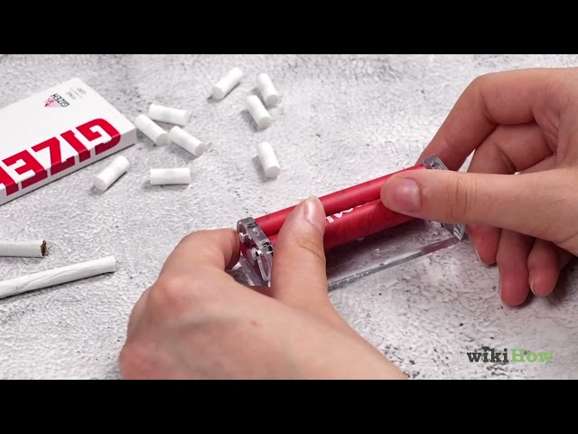 How to Roll a Cigarette with a Cigarette Roller