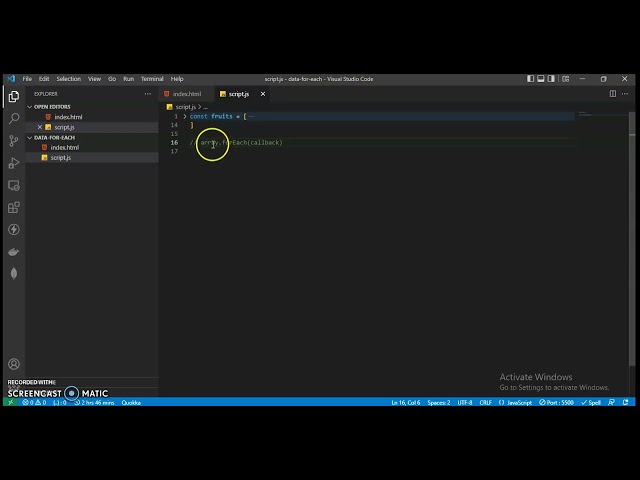 loop in JavaScript | How ForEach loop works in JavaScript | foreach loop