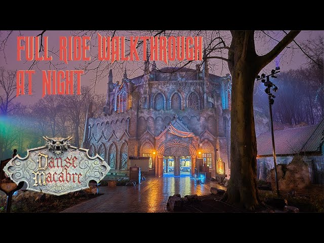 Efteling - Danse Marcabe at Night - Full Walkthrough and Ride POV