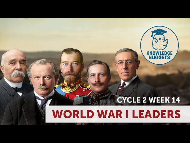 Knowledge Nuggets: World War 1 Leaders Cycle 2 Week 14