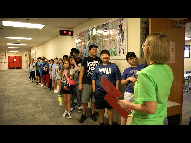 New Union 6th Graders 'Moving Up' at Orientation