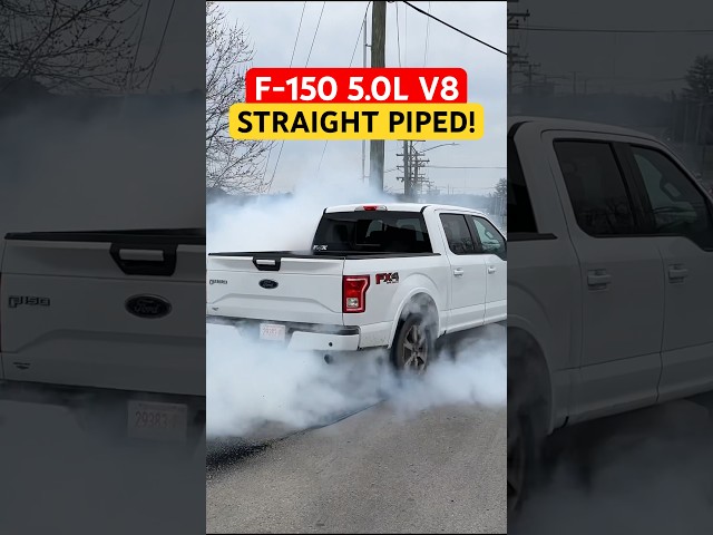 2017 Ford F-150 5.0L Coyote V8 w/ X-PIPE & STRAIGHT PIPES!