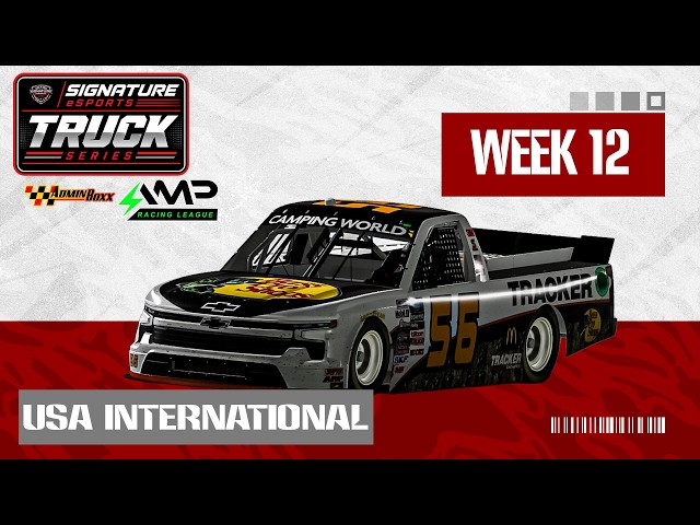 🏁 LIVE | IRacing | SIGNATURE ESPORTS | USA INTERNATIONAL - RACE #12 POWERED BY AMP RACING