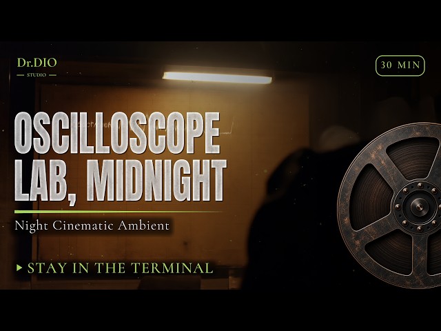 Oscilloscope Lab, Midnight | Debug Hours Dark Jazz | Programming Music · Techno for Coding