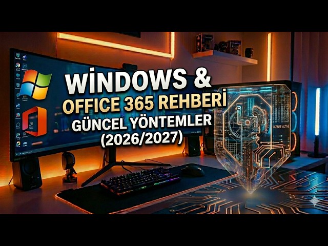 WINDOWS VE OFFICE ETKİNLEŞTİRME (2026 GÜNCEL !!!!)