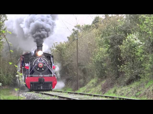 Tren de la Araucania y El Valdiviano...Guerra de Silbatos