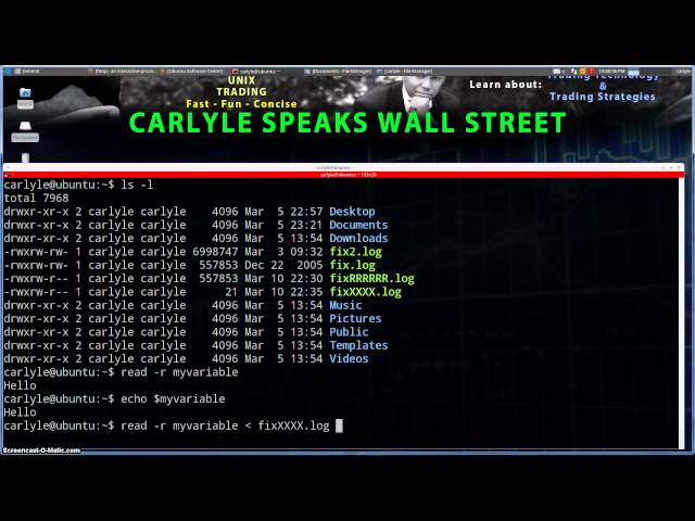 Shell scripting: Using read command