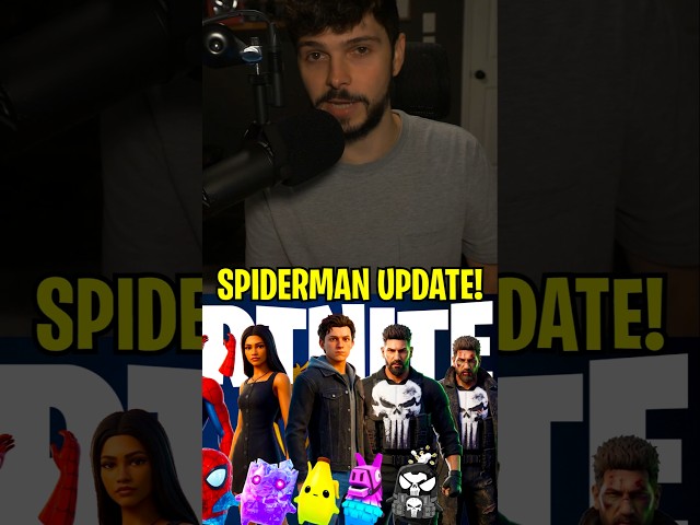 Fortnite Spiderman Update Revealed!