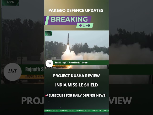 Rajnath Singh Reviews Project Kusha | India’s S-400 Rival   #defensebudget  #defensenews