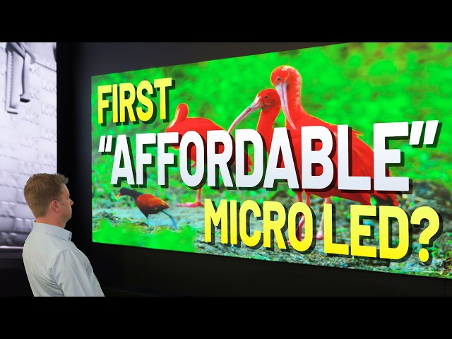 Is MicroLED Affordable Yet? - CEDIA 2026
