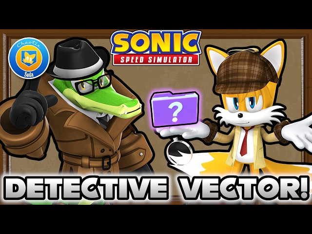 How to Solve the Case in Sonic Speed Simulator! (Detective Vector Event)