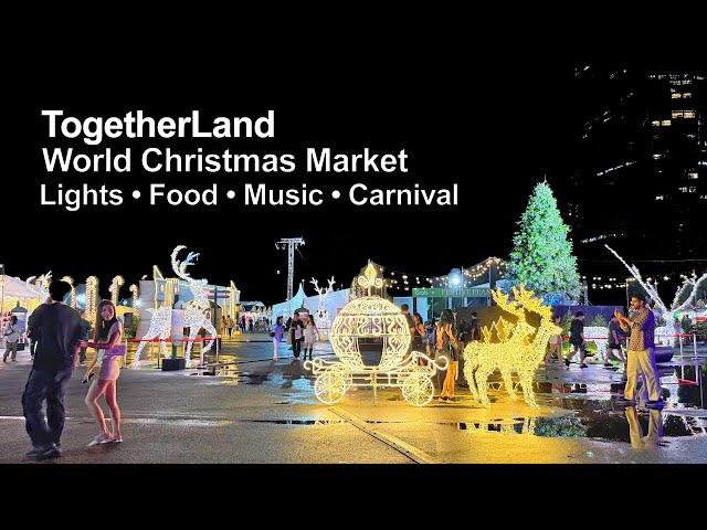 🌲🎡 TogetherLand – World Christmas Market at Marina Bay | Singapore Christmas 2025