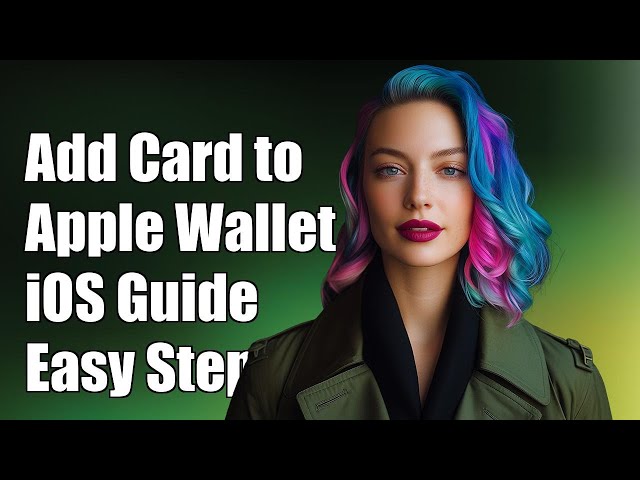 How to add a credit/debit card into apple wallet from the ios App
