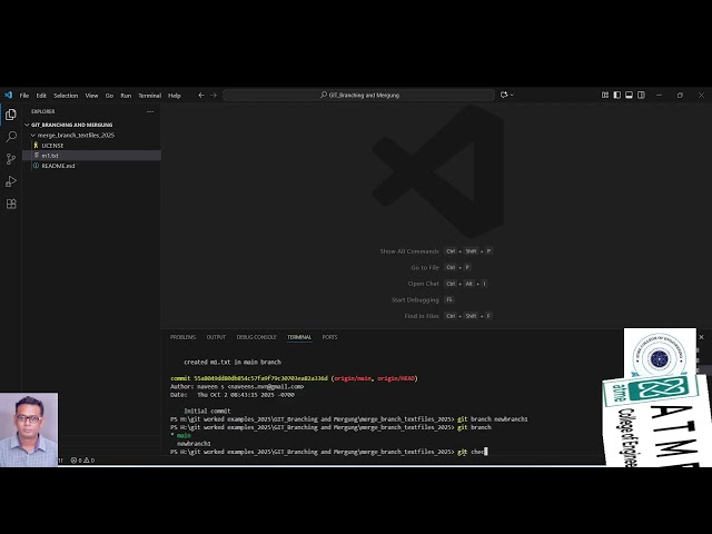 Introduction How  to Create Branches and Merge one or more brances into Main/Master  Branch