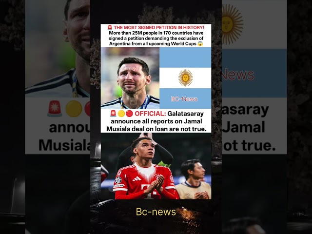 🚨🟡🔴 OFFICIAL: Galatasaray announce all reports on Jamal Musiala deal on loan are not true.