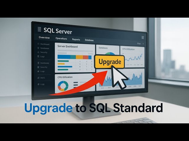 How to Upgrade SQL Server Evaluation to SQL Standard Edition