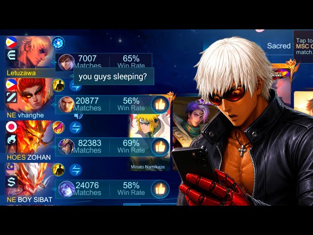 I FINALLY MET THE CRAZIEST PLAYERS IN MLBB ☠️ (i got humbled)