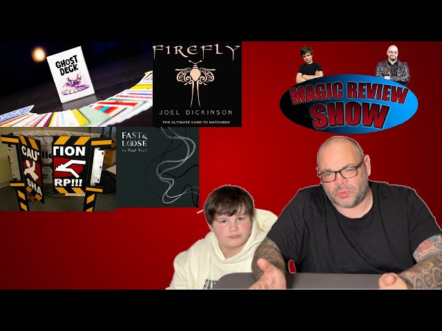 Ghost Deck, Fast & Loose, Firefly & Through Steel | Craig & Ryland's Magic Review Show