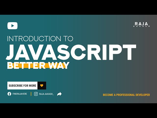 Introduction to Javascript in Hindi/Urdu - What is Javascript for Beginners