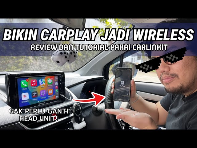 TUTORIAL HOW TO MAKE APPLE CARPLAY AND ANDROID AUTO HEAD UNIT WIRELESS ‼️ | CARLINKIT 4.0 REVIEW