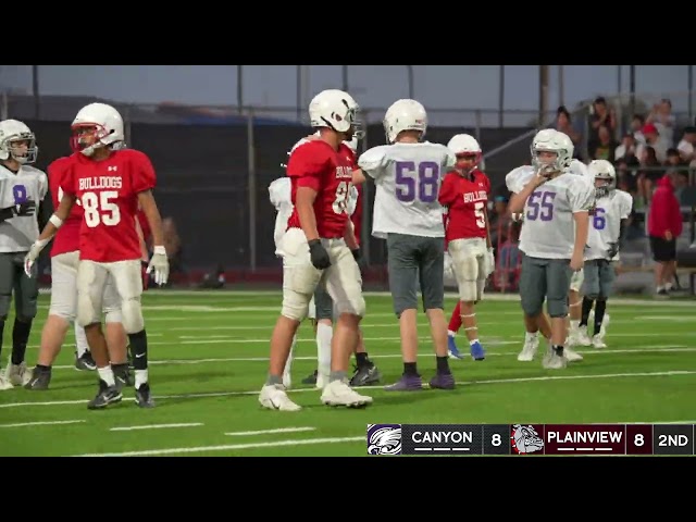 Plainview 7th A team vs Canyon 7th A team october 22, 2024