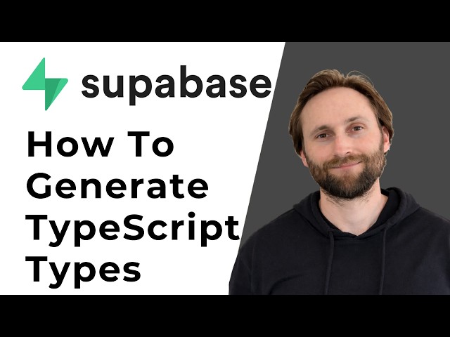 How to Generate TypeScript Types in Supabase [2026 Guide]