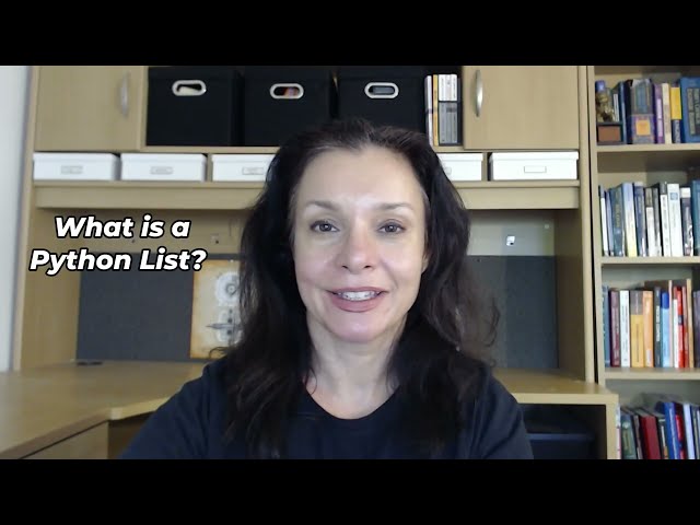 What is a Python List? - Dr. Colleen Spiegel