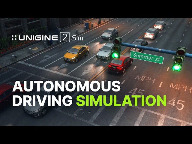 ADAS/Autonomous Simulation Toolkit (Automotive) - powered by UNIGINE 2 Sim