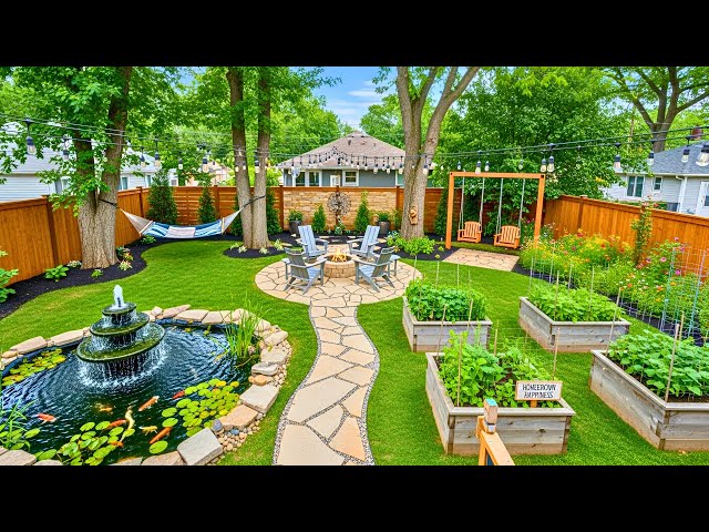 Large Backyard Landscaping Ideas | Budget, Privacy, Pools, and Patios for Ultimate Outdoor Living
