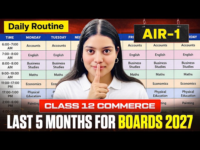 Start Class 12 from September 🔥 | Boards 2027 Strategy to Score 95%