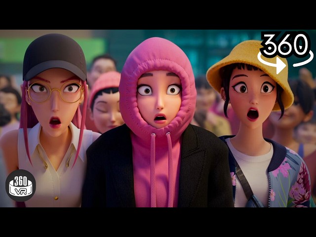 360° VR |K-POP Demon Hunters: High School Secrets 💖 When Idols Face the Real Drama