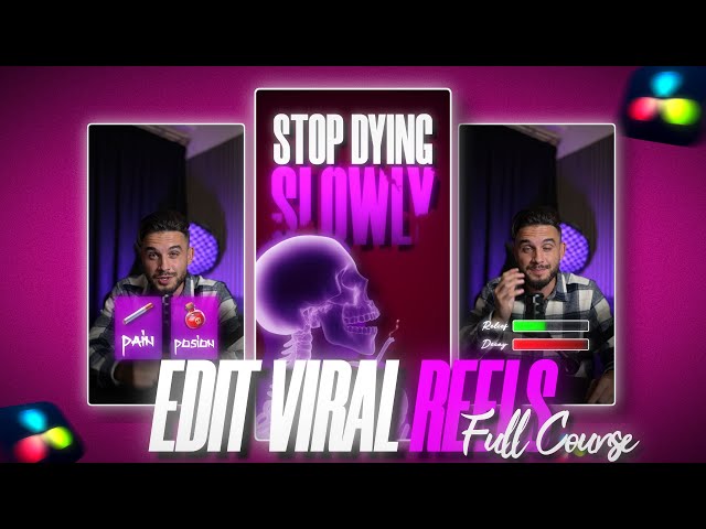 How to Edit Viral Reels in Davinci Resolve (Full Course)