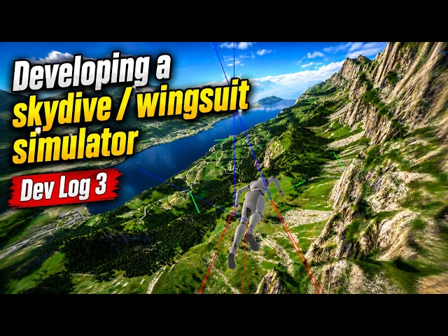 Developing a Skydive / Wingsuit Simulator in Unity - Dev Log 3!