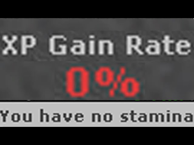 ¿Qué pasa cuando la STAMINA llega a CERO?