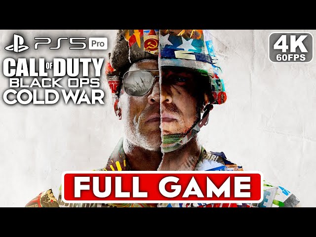 CALL OF DUTY BLACK OPS COLD WAR Gameplay Walkthrough Campaign FULL GAME [4K 60FPS PS5 PRO]