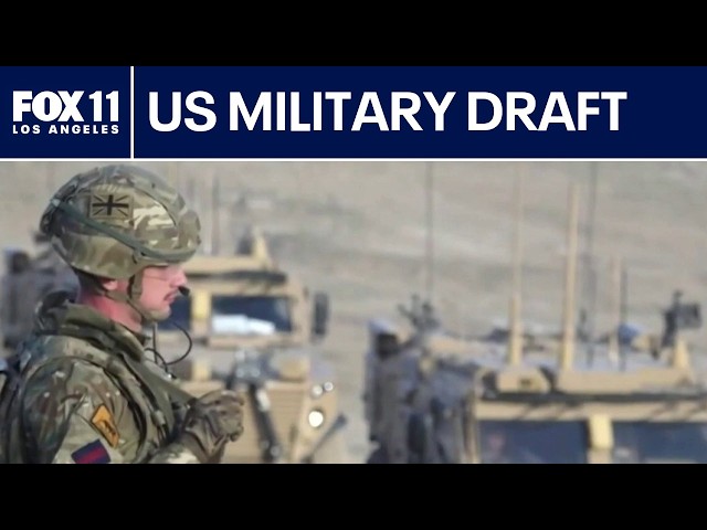 Military draft 2026: Automatic registration starts this December