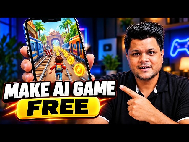 How to Make a Game with AI on Mobile (No Coding) - Install & Play FREE