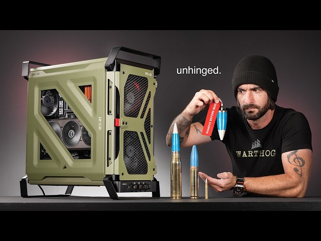 I Built in the Corsair Warthog RS... (it's crazy) | RTX 5070 Ti Gaming PC Build