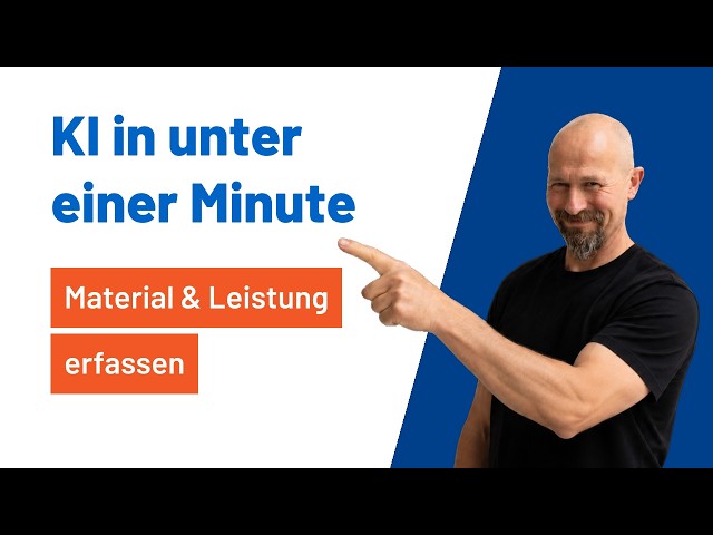 AI in Under a Minute - Capturing Materials & Services