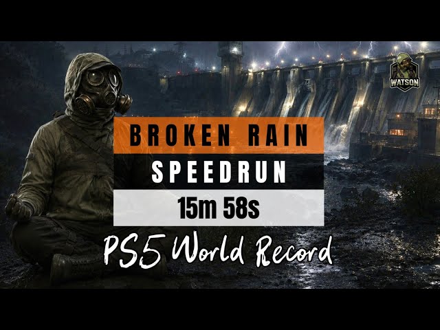 Broken Rain Incursion: Speedrun [15m 58s] PS5 World Record #tomclancysthedivision2 